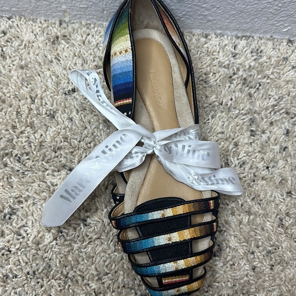 Mara & Mine Southwest Tribal Print Sandal Flats Size 7 NWOB - Picture 7 of 7